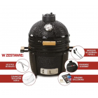 Grill ceramiczny Kamado Bono MINIMO Czarny